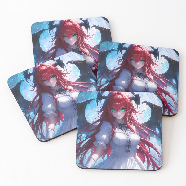 Item preview, Rias Gremory High School Dxd Moonlit Anime Girl Waifu Dark Fantasy Aura designed and sold by Tokyonomad.