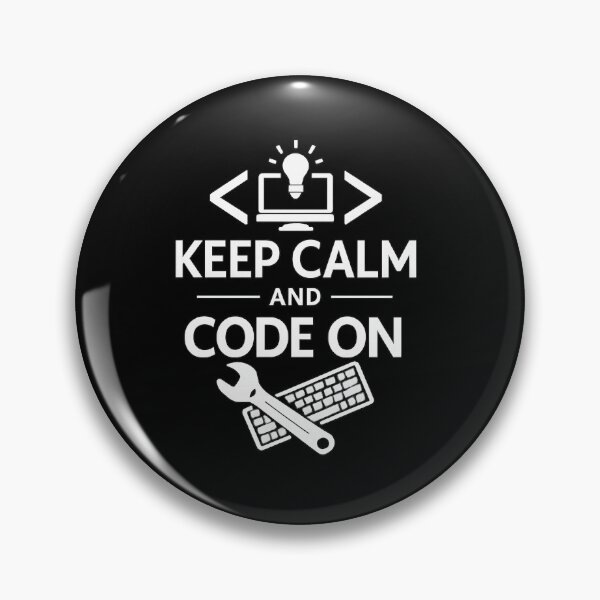 Item preview, Keep Calm and Code On designed and sold by musthavewords.