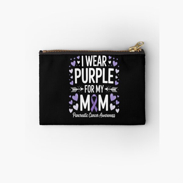 Item preview, I Wear Purple For My Mom Mother Pancreatic Cancer Awareness designed and sold by catsdothingz.