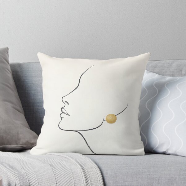 Item preview, Elegant Minimal Line Art with Gold Accent | Aesthetic Phone Case designed and sold by ChubbyGoong.
