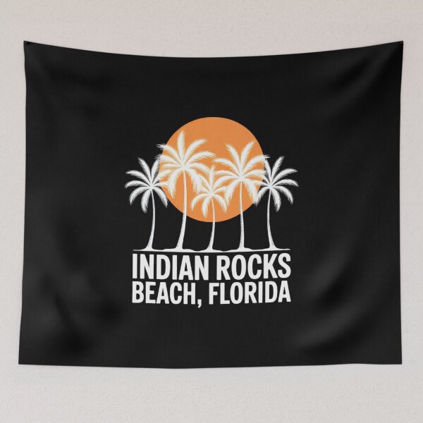 Item preview, Indian Rocks Beach 70s Throwback designed and sold by IdunayaStore.