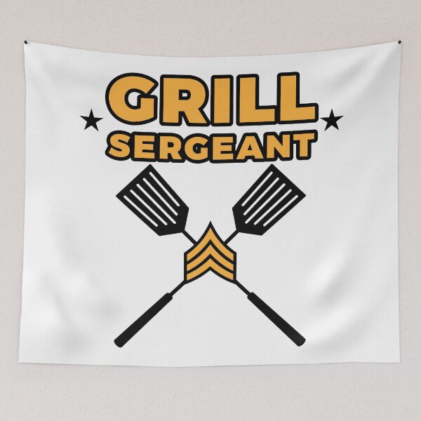 Item preview, Grill Sergeant - BBQ BBQ Grilling Meat designed and sold by anziehend.