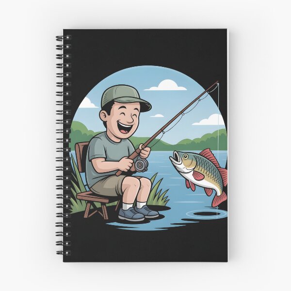 Item preview, Funny Feeder Fishing Catroon Angler Shirt designed and sold by Viktorio Art Shop.