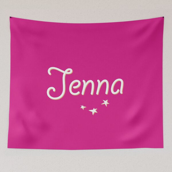 Item preview, My Name is Jenna designed and sold by CharlottePlaceArt.