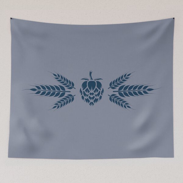 Item preview, Beer Hops and Malt (Blue) designed and sold by DKdesigns27.