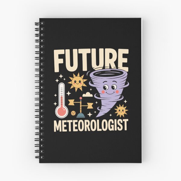 Item preview, Future Meteorologist Storm Chaser Weather Scientist Kids designed and sold by FluoroWave.