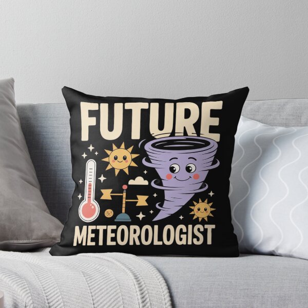 Item preview, Future Meteorologist Storm Chaser Weather Scientist Kids designed and sold by FluoroWave.