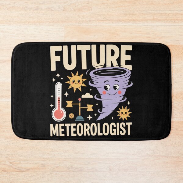 Item preview, Future Meteorologist Storm Chaser Weather Scientist Kids designed and sold by FluoroWave.