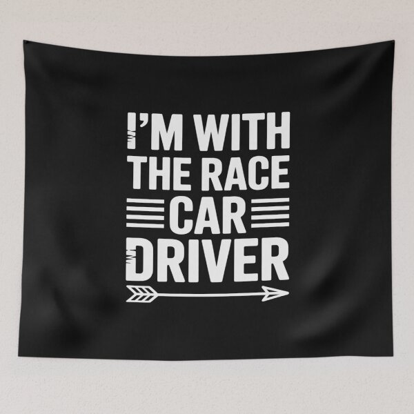 Item preview, I'm With Race Car Driver Costume Halloween Couple RaceCar designed and sold by Rackaam.