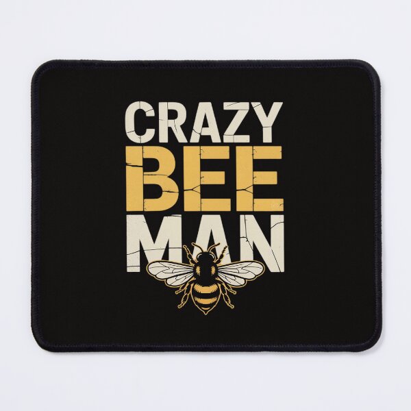 Item preview, Crazy Bee Man Bee Lover Beekeeping designed and sold by ForestMmost.