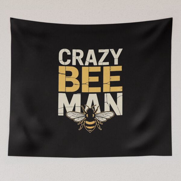 Item preview, Crazy Bee Man Bee Lover Beekeeping designed and sold by ForestMmost.