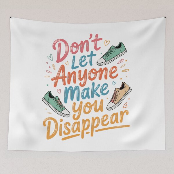 Item preview, Don’t Let Anyone Make You Disappear LGBTQ Trans Rights designed and sold by EllenJast.