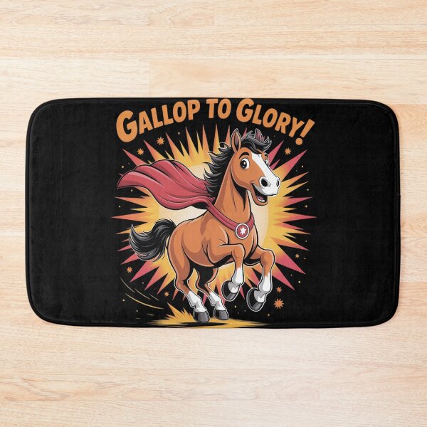 Item preview, Gallop to Glory Horse Superhero designed and sold by FluoroWave.