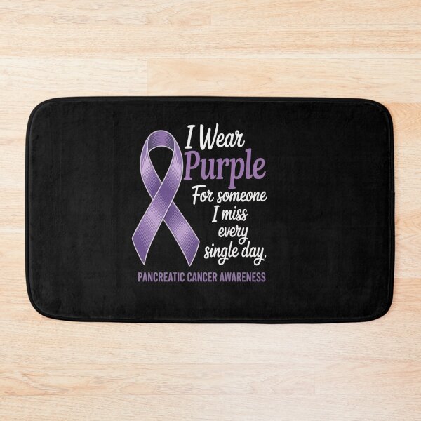 Item preview, I Wear Purple For Someone I Miss Pancreatic Cancer Awareness designed and sold by catsdothingz.
