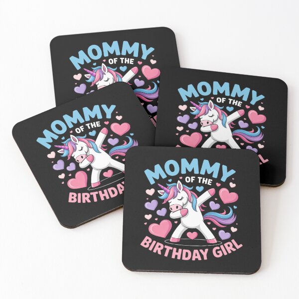 Item preview, Mommy of the Birthday Girl Flossing Unicorn Mom Mommy  designed and sold by IdunayaStore.