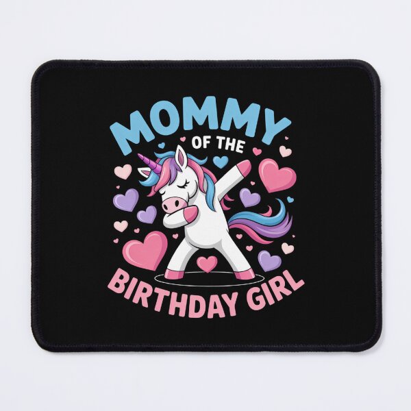 Item preview, Mommy of the Birthday Girl Flossing Unicorn Mom Mommy designed and sold by IdunayaStore.