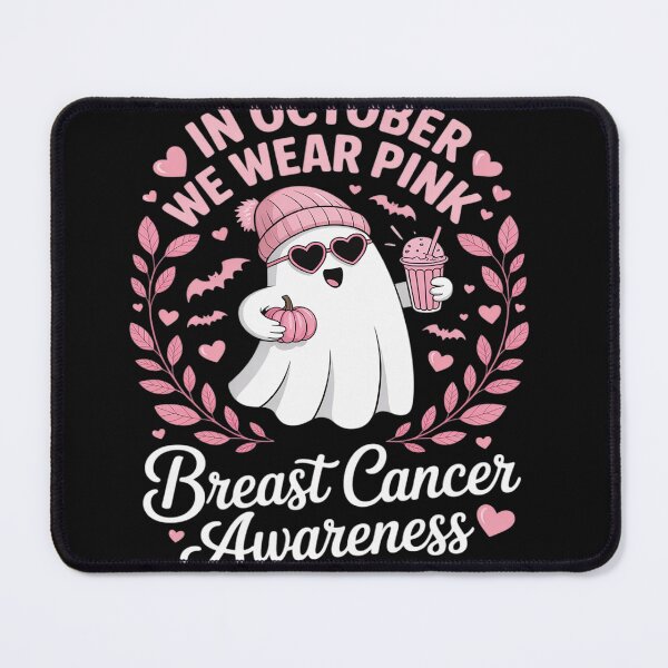 Item preview, In October We Boo Wear Pink Breast Cancer Awareness Halloween designed and sold by Rackaam.