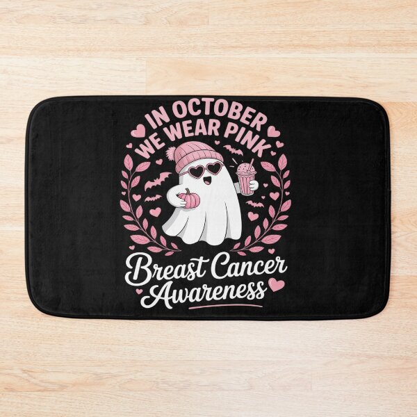 Item preview, In October We Boo Wear Pink Breast Cancer Awareness Halloween designed and sold by Rackaam.