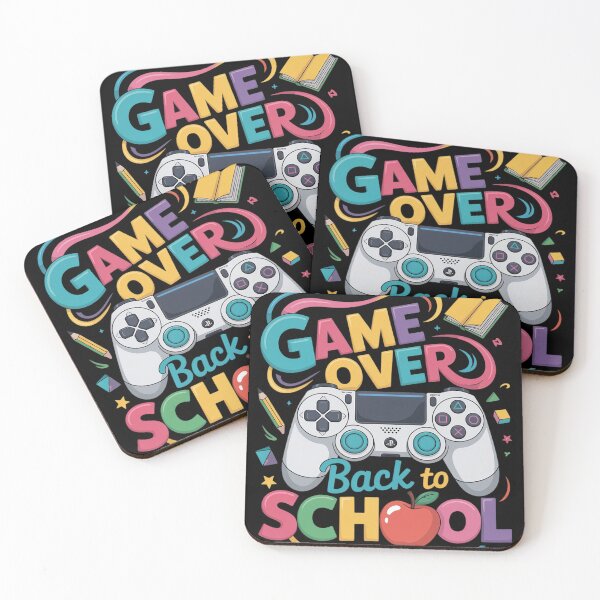 Item preview, Game Over Back to School Video Game Controller designed and sold by FluoroWave.