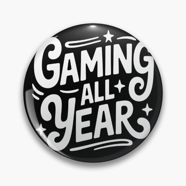 Item preview, Gaming All Year Video Game New Years Resolution Gamer designed and sold by FluoroWave.