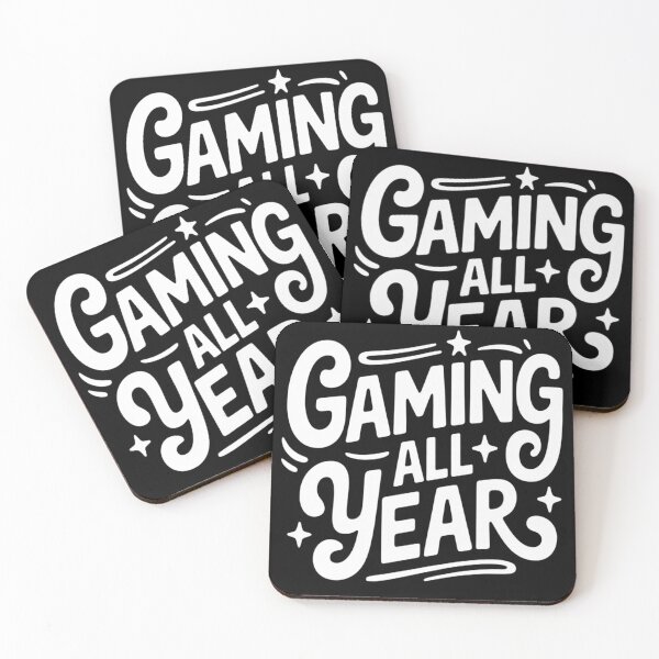 Item preview, Gaming All Year Video Game New Years Resolution Gamer designed and sold by FluoroWave.
