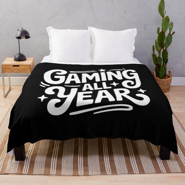 Item preview, Gaming All Year Video Game New Years Resolution Gamer designed and sold by FluoroWave.