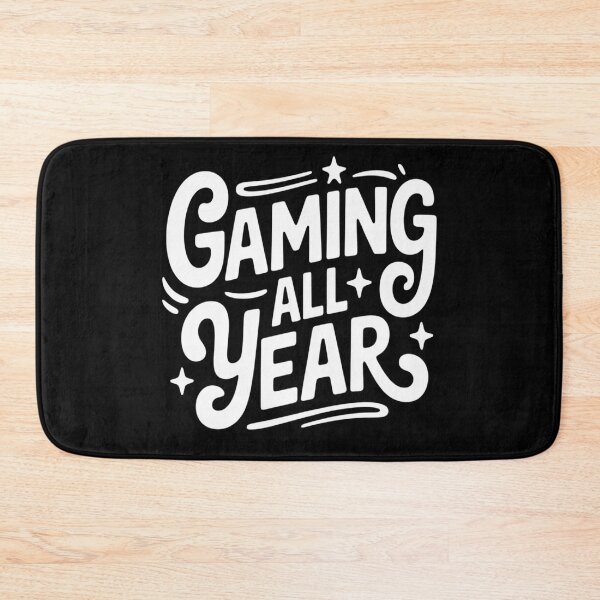 Item preview, Gaming All Year Video Game New Years Resolution Gamer designed and sold by FluoroWave.