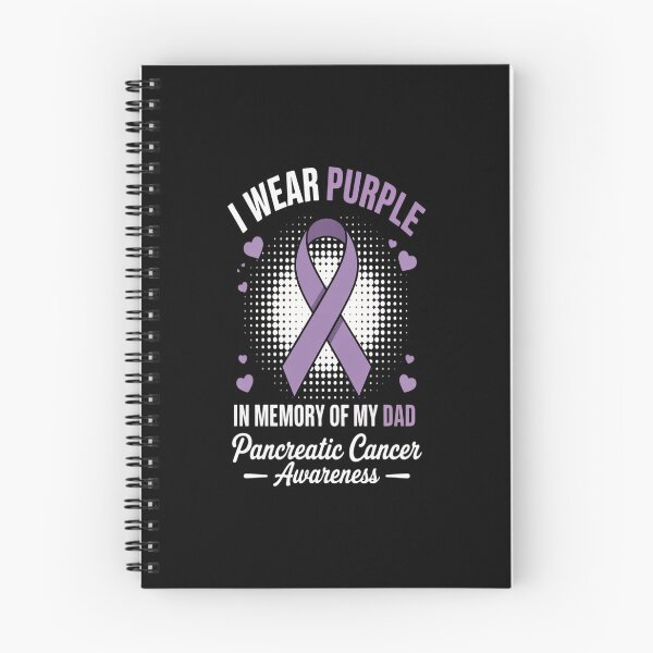 Item preview, I Wear Purple In Memory Of Dad Pancreatic Cancer Awareness designed and sold by catsdothingz.