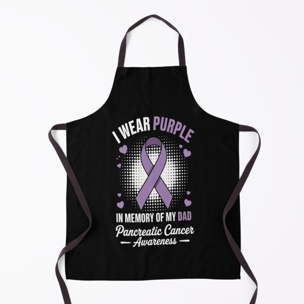 Item preview, I Wear Purple In Memory Of Dad Pancreatic Cancer Awareness designed and sold by catsdothingz.