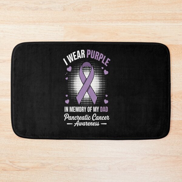 Item preview, I Wear Purple In Memory Of Dad Pancreatic Cancer Awareness designed and sold by catsdothingz.