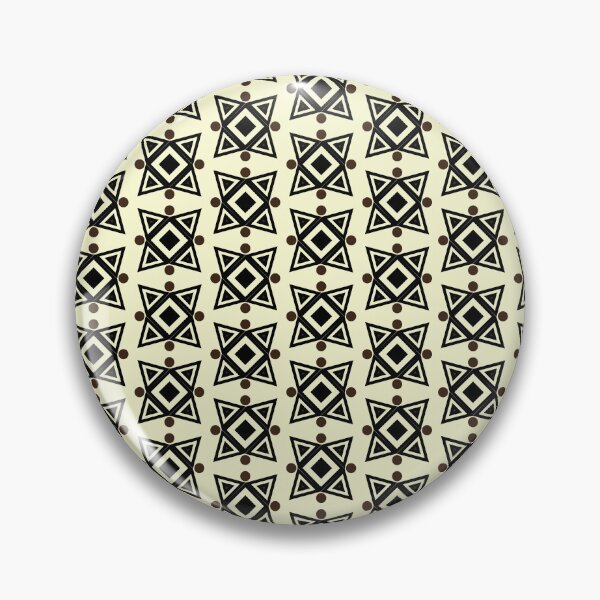 Artikelvorschau, Geometrisches Diamantmuster im Stammesstil entworfen und verkauft von Snout & Shout..