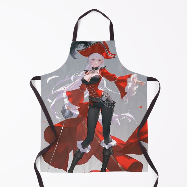 Item preview, Anime Scarlet Captain Belfast Azur Lane Red Pirate Elegance designed and sold by Tokyonomad.