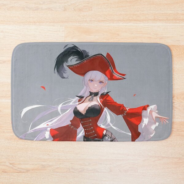 Item preview, Anime Scarlet Captain Belfast Azur Lane Red Pirate Elegance designed and sold by Tokyonomad.