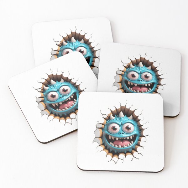 Item preview, The Monster Enters The Room designed and sold by pedroindiano.