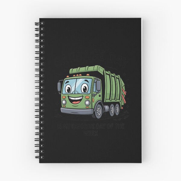 Item preview, Garbage Day is Favorite Trash Truck Toddlers designed and sold by FluoroWave.