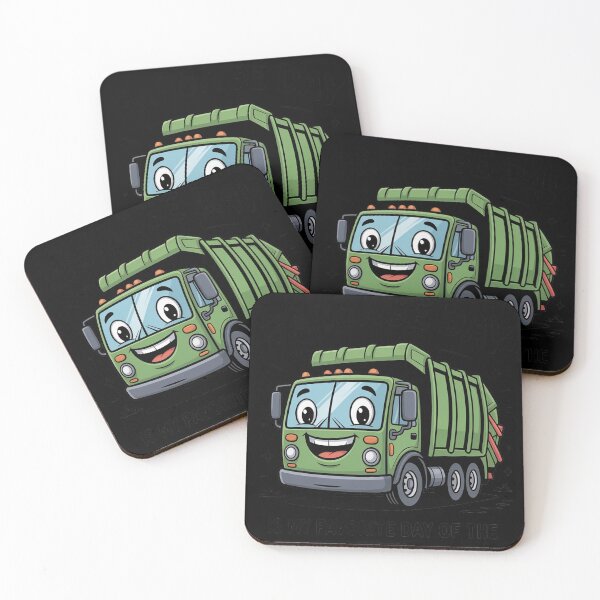 Item preview, Garbage Day is Favorite Trash Truck Toddlers designed and sold by FluoroWave.