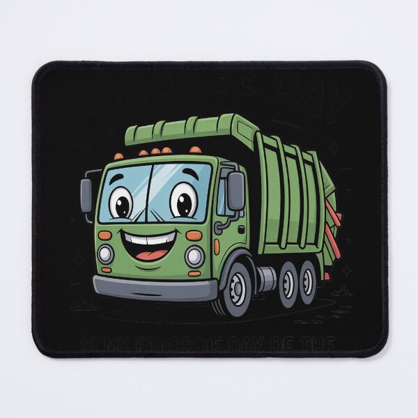 Item preview, Garbage Day is Favorite Trash Truck Toddlers designed and sold by FluoroWave.