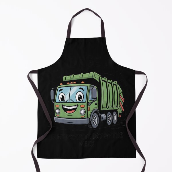 Item preview, Garbage Day is Favorite Trash Truck Toddlers designed and sold by FluoroWave.