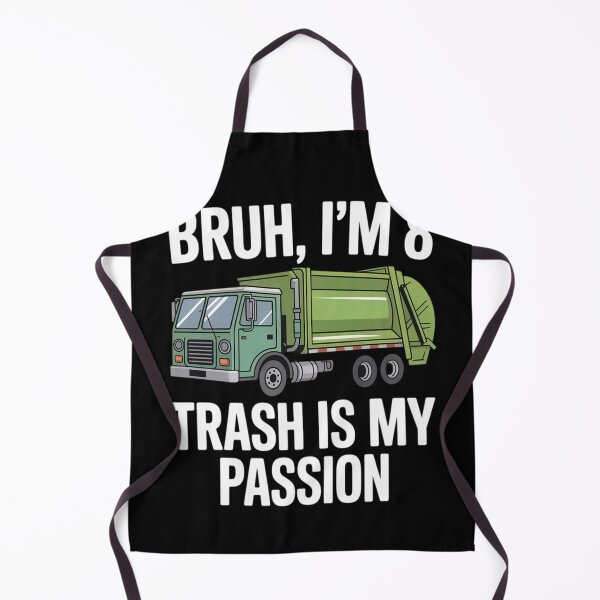 Item preview, Garbage Truck Bruh I'm 8 Year Old 8th Birthday designed and sold by FluoroWave.