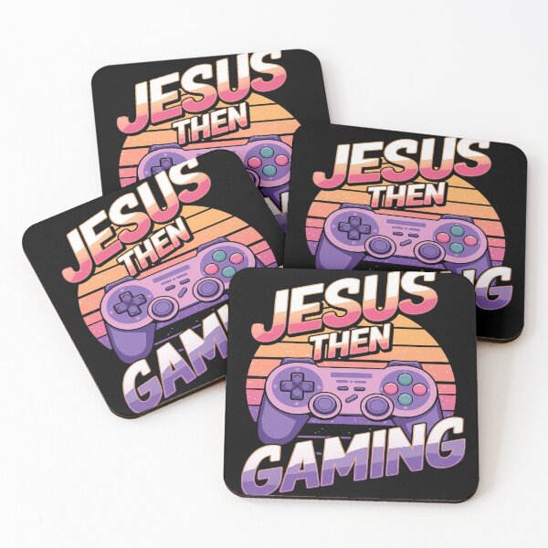 Item preview, Jesus Then Gaming Gamer Christian Boys Video Game Controller 1  designed and sold by RoyTill0Art.