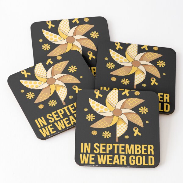 Item preview, in September We Wear Gold Childhood Cancer Awareness Kids designed and sold by Rackaam.