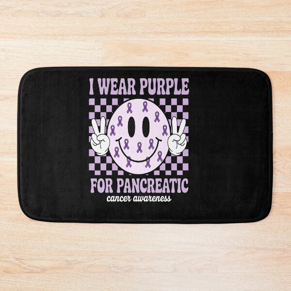 Item preview, I Wear Purple Pancreatic Cancer Awareness designed and sold by catsdothingz.