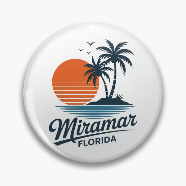 Item preview, Miramar Florida FL Beach City designed and sold by IdunayaStore.