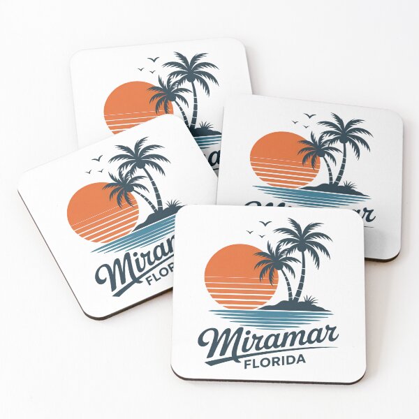 Item preview, Miramar Florida FL Beach City designed and sold by IdunayaStore.