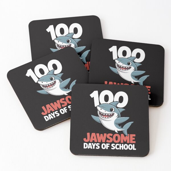 Item preview, Jawsome Shark 100 Days Of School Teacher Boy Girl Gift designed and sold by ForestMmost.