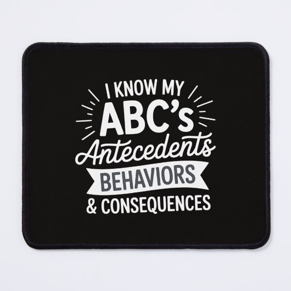 Item preview, I Know My ABC's Behavior Analyst Therapist Psychologist designed and sold by ForestMmost.