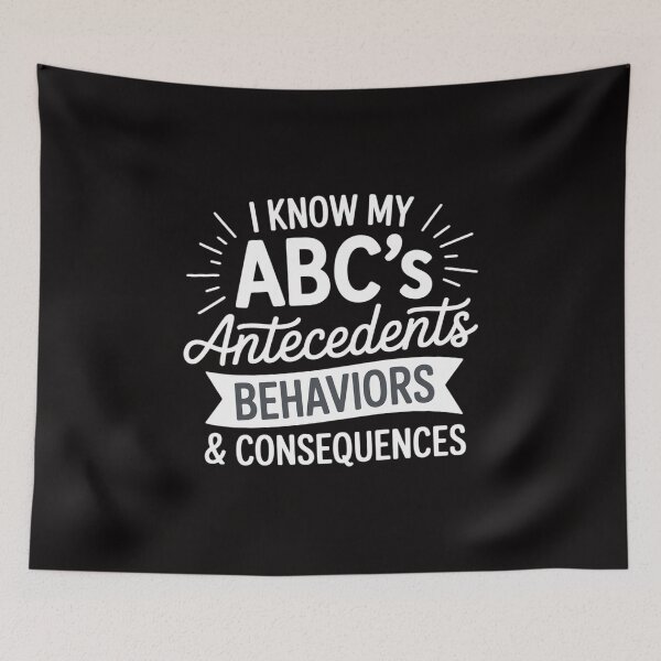 Item preview, I Know My ABC's Behavior Analyst Therapist Psychologist designed and sold by ForestMmost.
