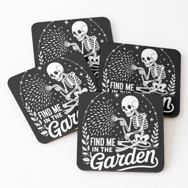 Item preview, Garden Skeleton with Hose Watering Plants Outdoor Gardening designed and sold by FluoroWave.