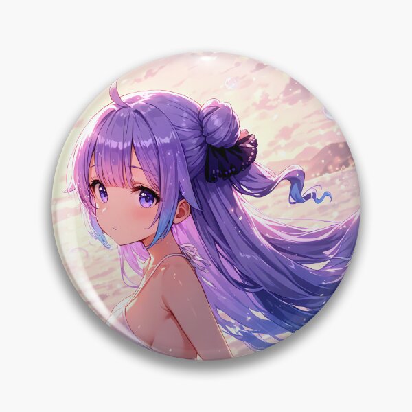 Item preview, Anime Unicorn Azur Lane Girl Gazing at Sparkling Sea Horizon designed and sold by Tokyonomad.