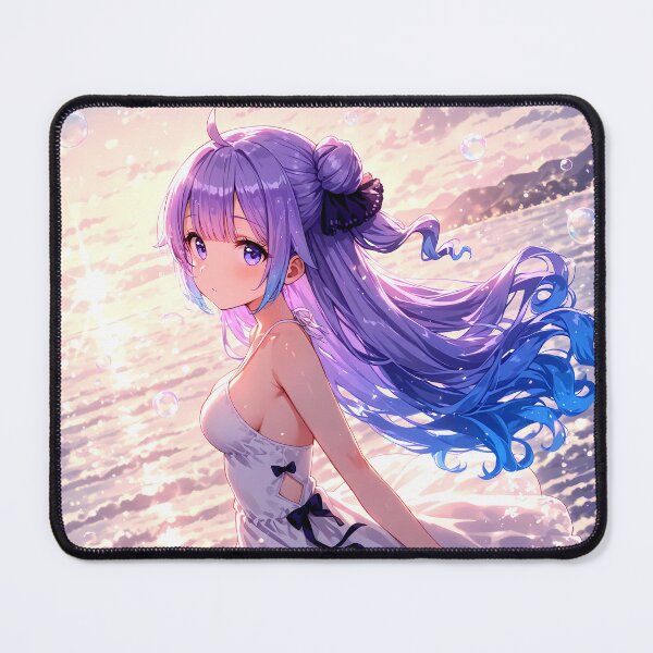 Item preview, Anime Unicorn Azur Lane Girl Gazing at Sparkling Sea Horizon designed and sold by Tokyonomad.